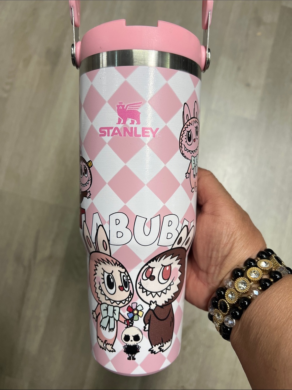 Stanley Pink Kids Bubba Character Travel Tumbler